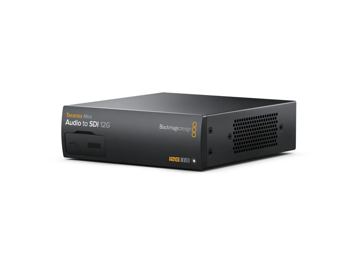 Blackmagic Design Teranex Mini – Audio to SDI 12G